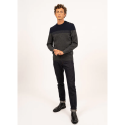 AQUITAINE gris/marine