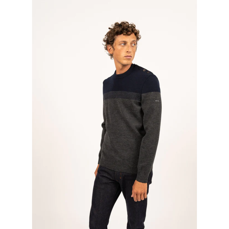 AQUITAINE gris/marine