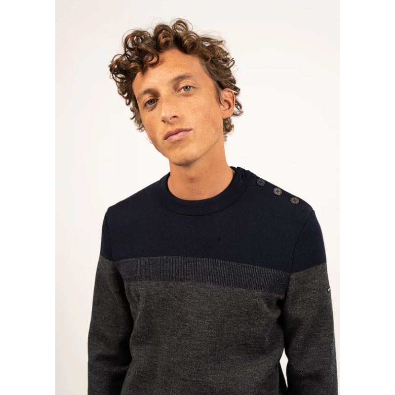 AQUITAINE gris/marine