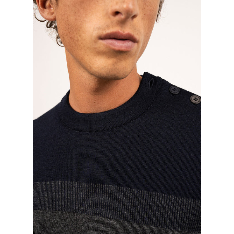 AQUITAINE gris/marine