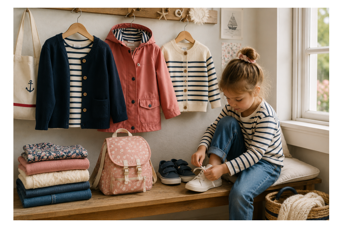 Rentrée scolaire : comment préparer le vestiaire des enfants pour septembre ?