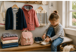 Rentrée scolaire : comment préparer le vestiaire des enfants pour septembre ?